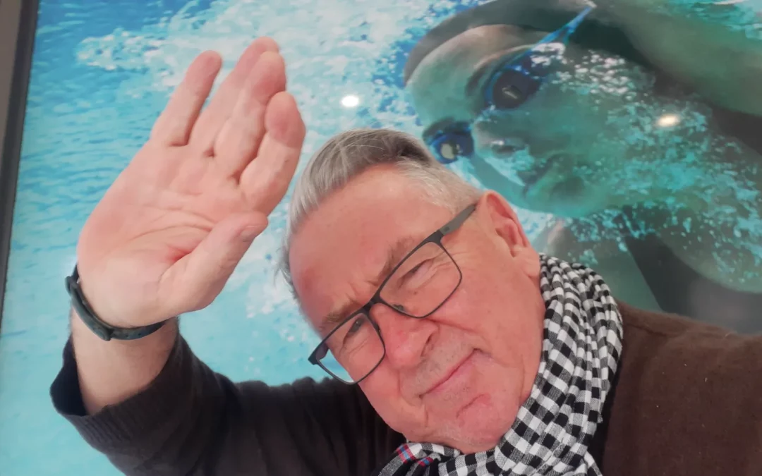 selfie natation